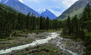 The river Akkem / ***