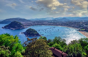 Donosti - Platja de la Concha des de Monte Igeldo - Guipúscoa (Euskadi) / Donosti - Platja de la Concha des de Monte Igeldo - Guipúscoa (Euskadi)
