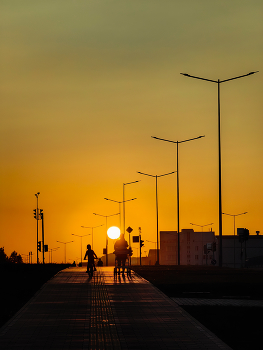 Sunset in Minsk / ***