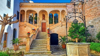 Ciutadella - Palau Episcopal (pati) - Menorca (Balears) / Ciutadella - Palau Episcopal (pati) - Menorca (Balears)