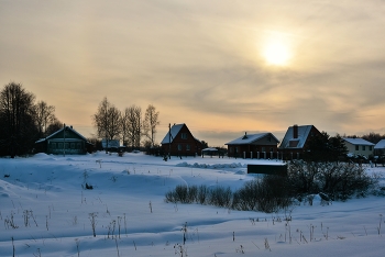 It was close to evening ... / ***