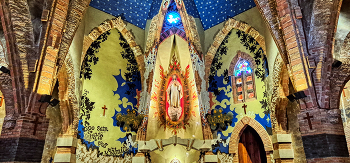 Vistabella (La Secuita) - interior Església del Sagrat Cor - Tarragonès / Vistabella (La Secuita) - interior Església del Sagrat Cor - Tarragonès