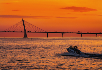 At sunset / ***