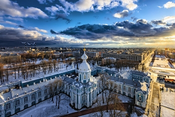 City from a height / ***