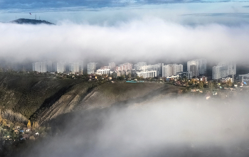 City in the fog / ***