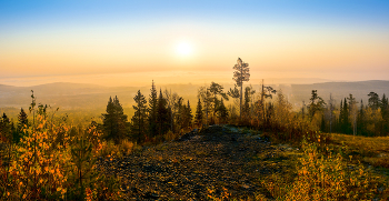Foggy sunrise / ***
