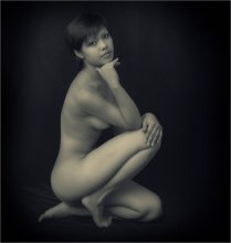 Portrait of a nude in the soft light / ***