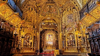 Ourense - Capilla del Santo Cristo en la Catedral de Ourense - Galicia / Ourense - Capilla del Santo Cristo en la Catedral de Ourense - Galicia