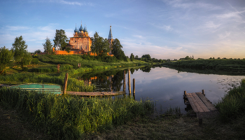Summer evening. / ***