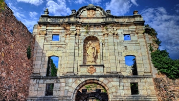 Scala Dei - cartoixa (façana de la Mare de Déu) - Priorat / Scala Dei - cartoixa (façana de la Mare de Déu) - Priorat