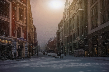 Moscow snowfall / ***