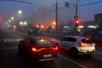 Morning in city / ***