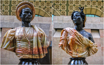 París - Museu D'Orsay (escultures de Charles-Cordier) - França / París - Museu D'Orsay (escultures de Charles-Cordier) - França