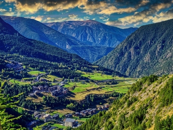 Canillo - Vistes panoràmiques sobre la vall - Andorra / Canillo - Vistes panoràmiques sobre la vall - Andorra