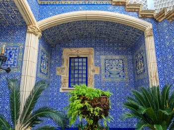 Sitges - rajoles al Palau Maricel - Garraf / Sitges - rajoles al Palau Maricel - Garraf