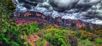 Siurana - tempesta - Priorat / Siurana - tempesta - Priorat