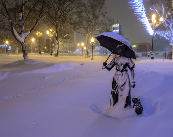 Lady with a dog / ***