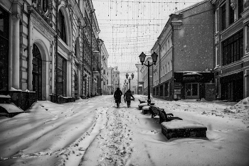 Moscow snowfall / ***