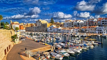 Ciutadella - port i ciutat - Menorca (Balears) / Ciutadella - port i ciutat - Menorca (Balears)
