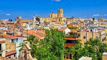 Tarragona - vista a la Catedral - Tarragonès / Tarragona - vista a la Catedral - Tarragonès
