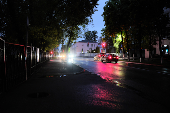 The evening after the rain / ***