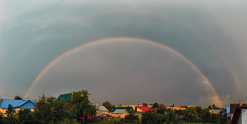 Rainbow at Sunset / ***