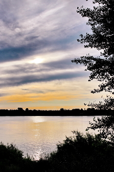 Blue evening. / ***
