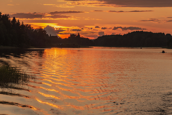 Golden sunset. / ***
