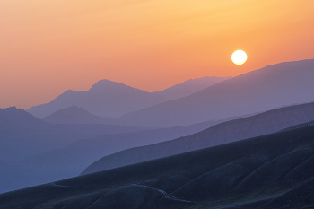 Sunrise in the mountains / ***