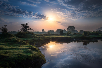 Morning Near Lanchkhuti / ***