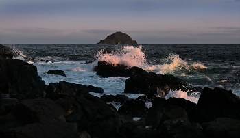 In light of the setting sun. / ***
