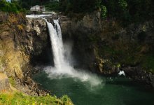 Snoqualmie waterfall, WA / ***