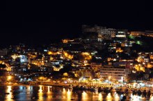 lights of the city at night / ***