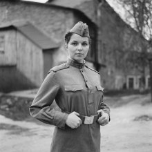 Olga (Portrait of a military uniform) / ..............