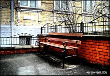 Lonely bench / _______