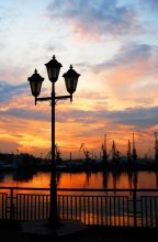 sunset ... Port ... Lantern ... / ***