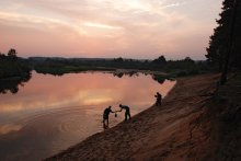 Sunset, hiking / ***