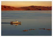 Picture of &quot;Evening at Lake Sevan.&quot; / ***