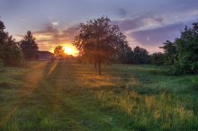 Morning of a village / -------------