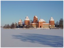 Trakai Castle in winter. / ***