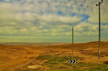 road goes into the distance / .....