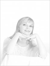 Portrait in a high-key (Portrait in the High key 1) / ***