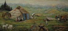 Kazakh villages / Kazakh Aul / ***
