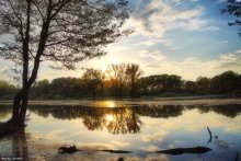Sunset on the lake. / *****