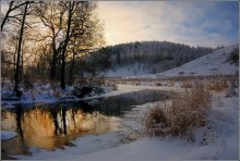 January evening in r.Vashana / ***