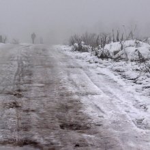 Winter road to thaw / ***