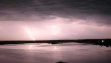 Thunderstorm over the lake / ***