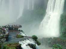 Iguazu Falls from Brazil / Iguasu Falls, Brasil