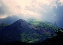 Landscape with mountains / ***