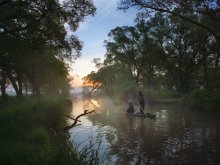 Morning fishing / ***